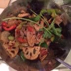 Best Pork Intestines in Hot Pot 干锅肥肠 in Edmonton, AB