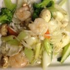 Best Shrimp with Mixed Greens 杂菜炒虾 in Edmonton, AB